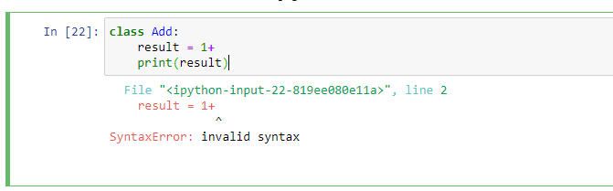 python SyntaxError invalid syntax